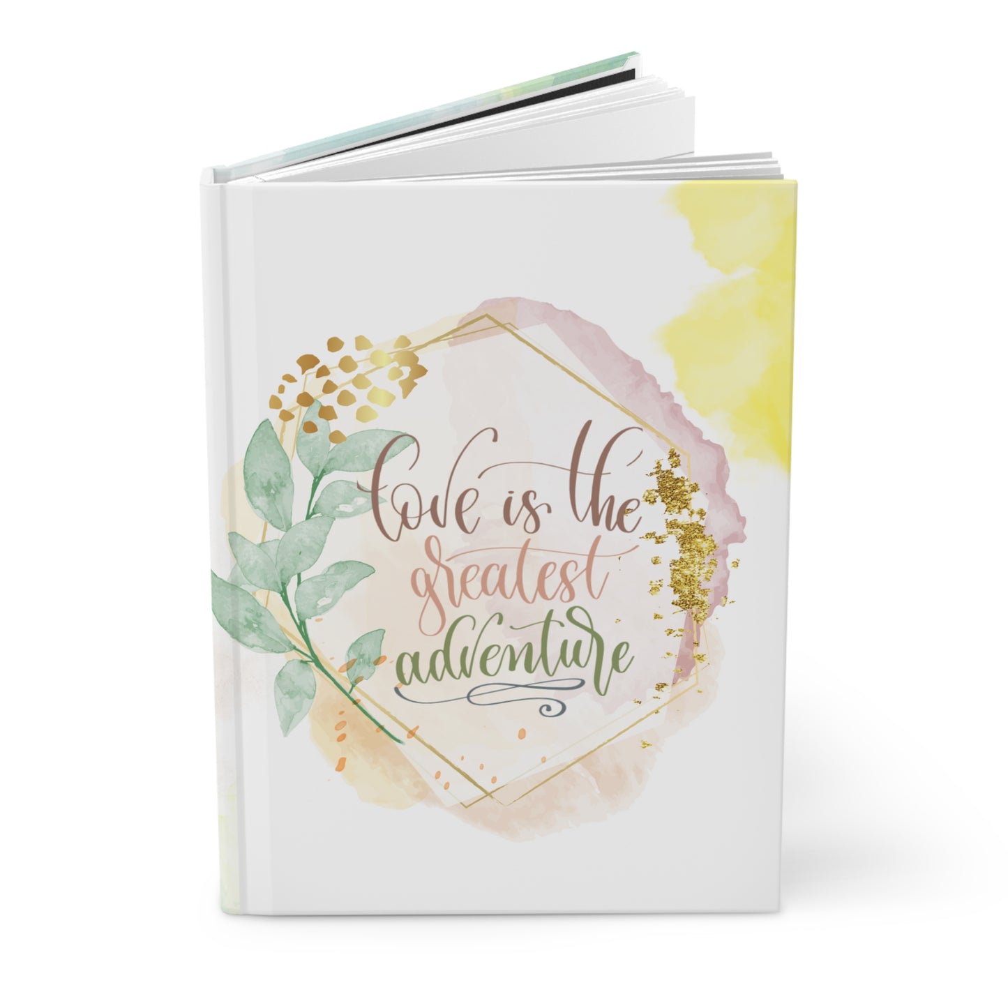 Love is the greatest adventure - Hardcover Journal Matte