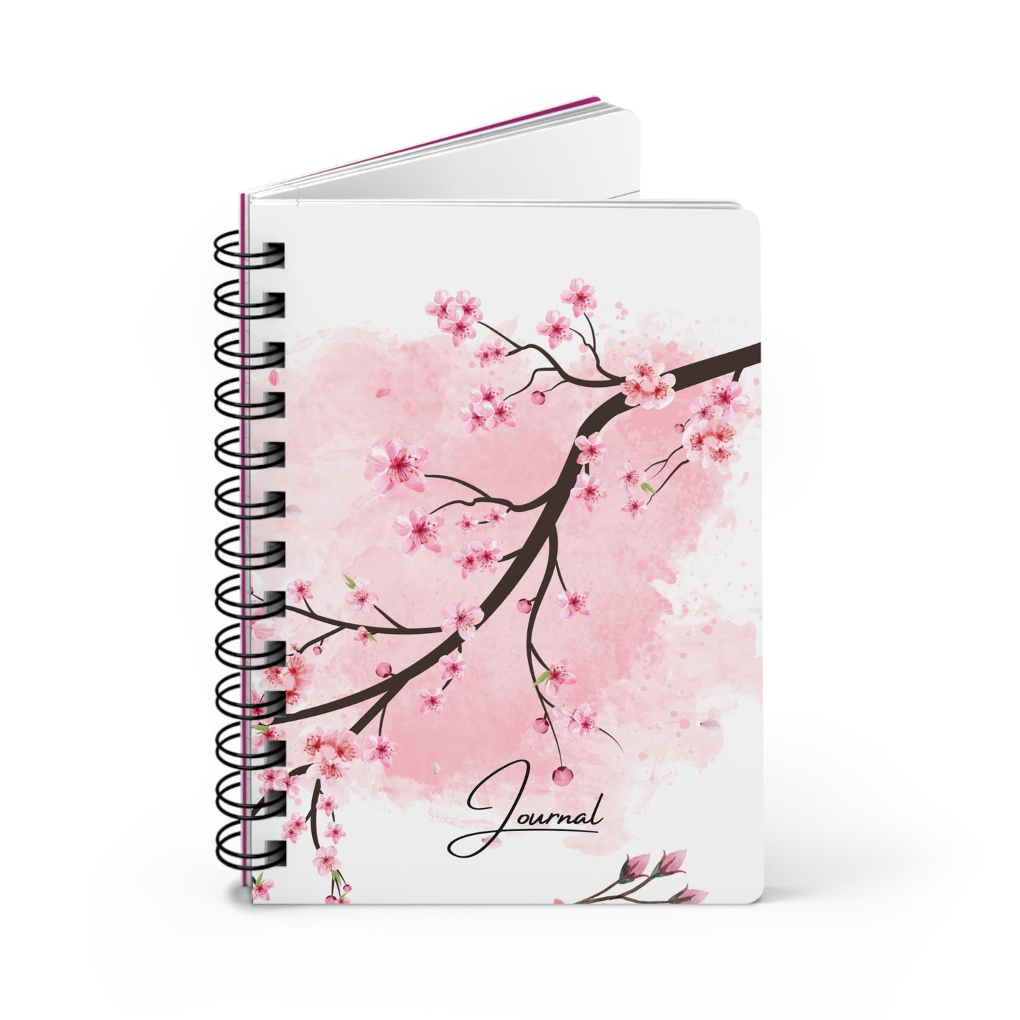 Cherry Blossom Tree Journal - Spiral Bound Journal/Notebook