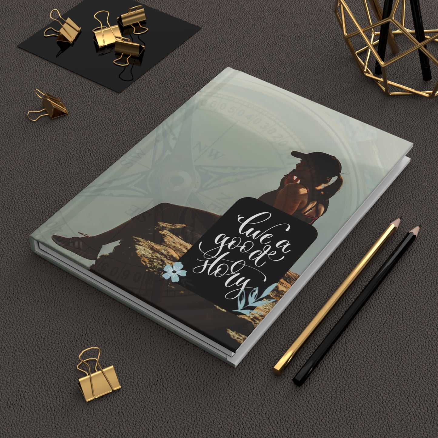 Live a good story - Hardcover Journal Matte