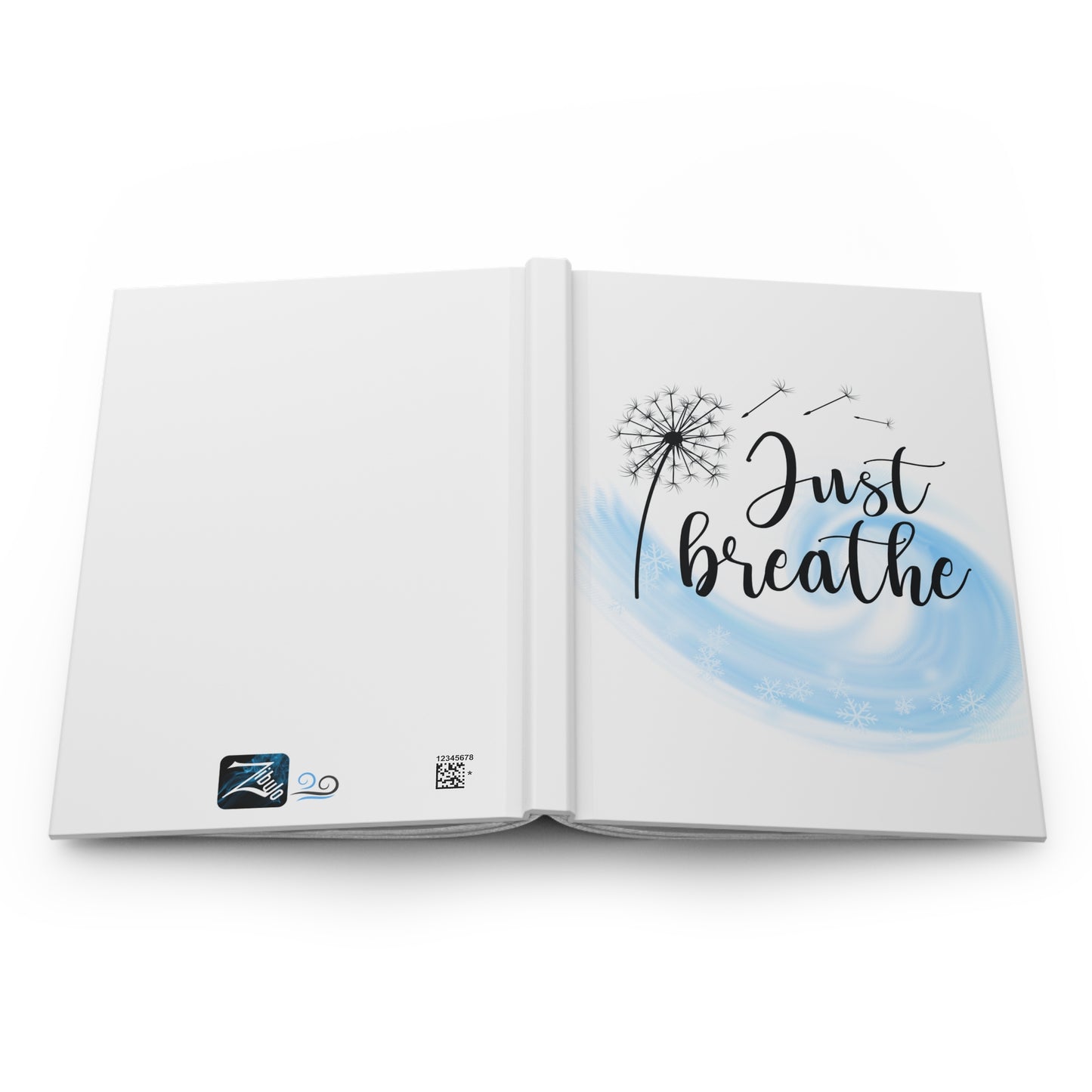 Just Breathe - Hardcover Journal Matte