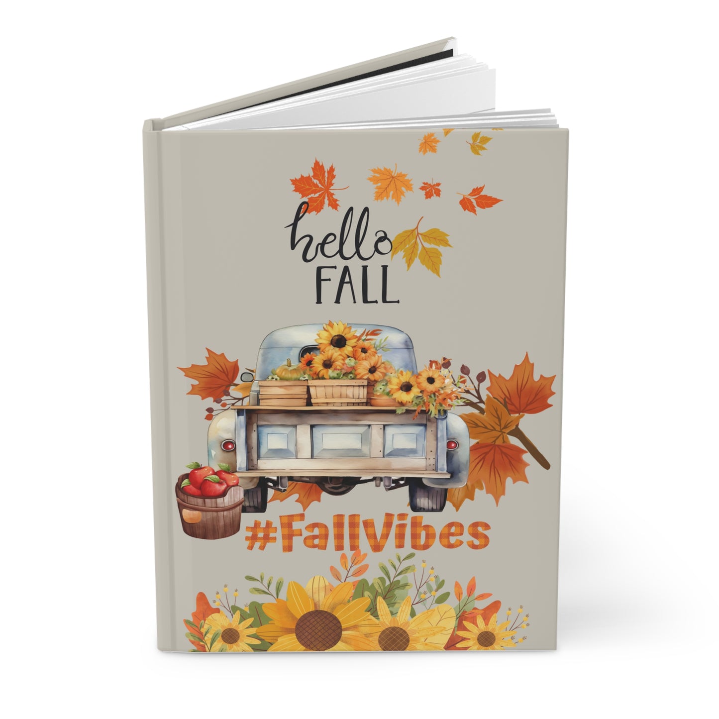 Fall Vibes - Hardcover Journal Matte