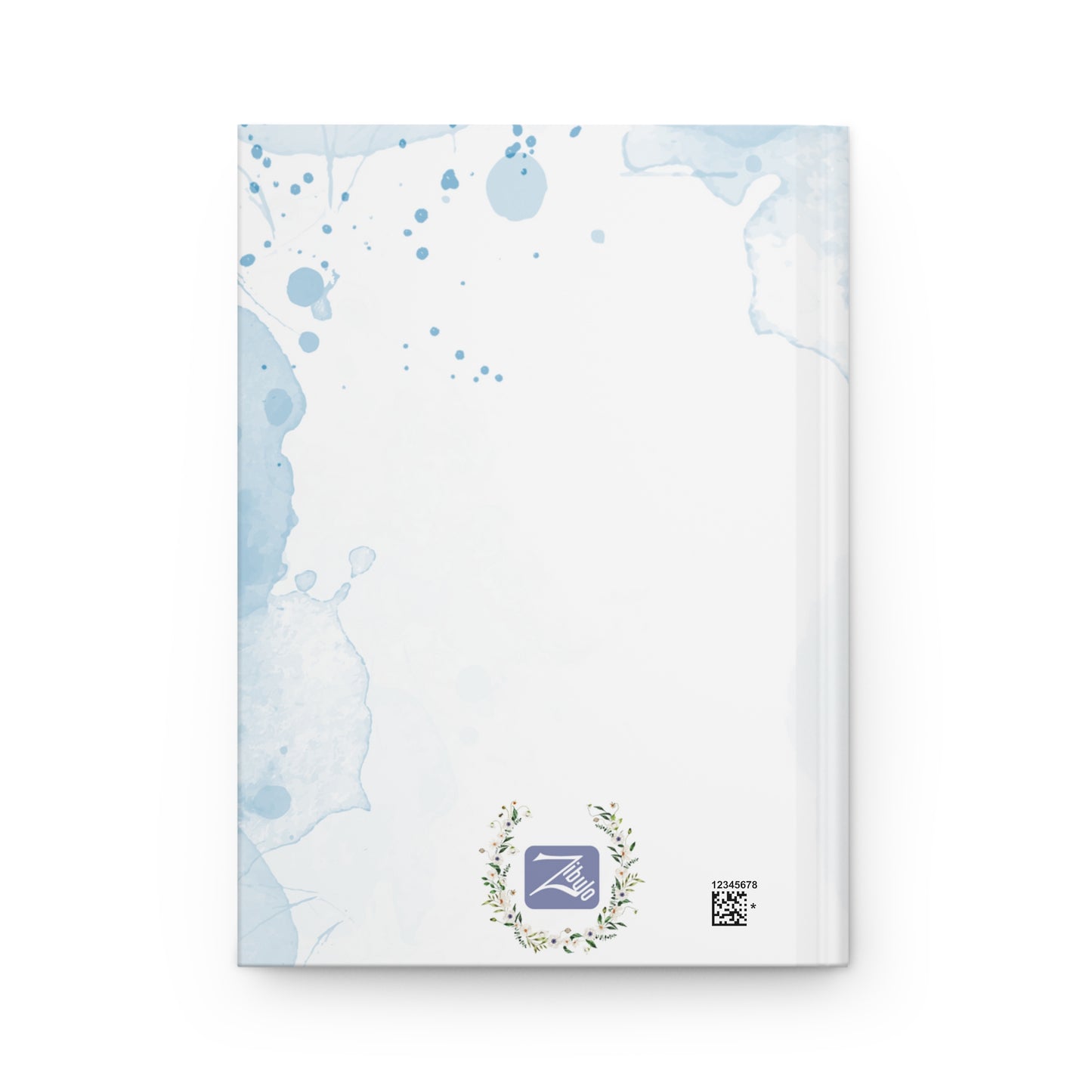 Watercolor flowers Journal - Hardcover Journal Matte