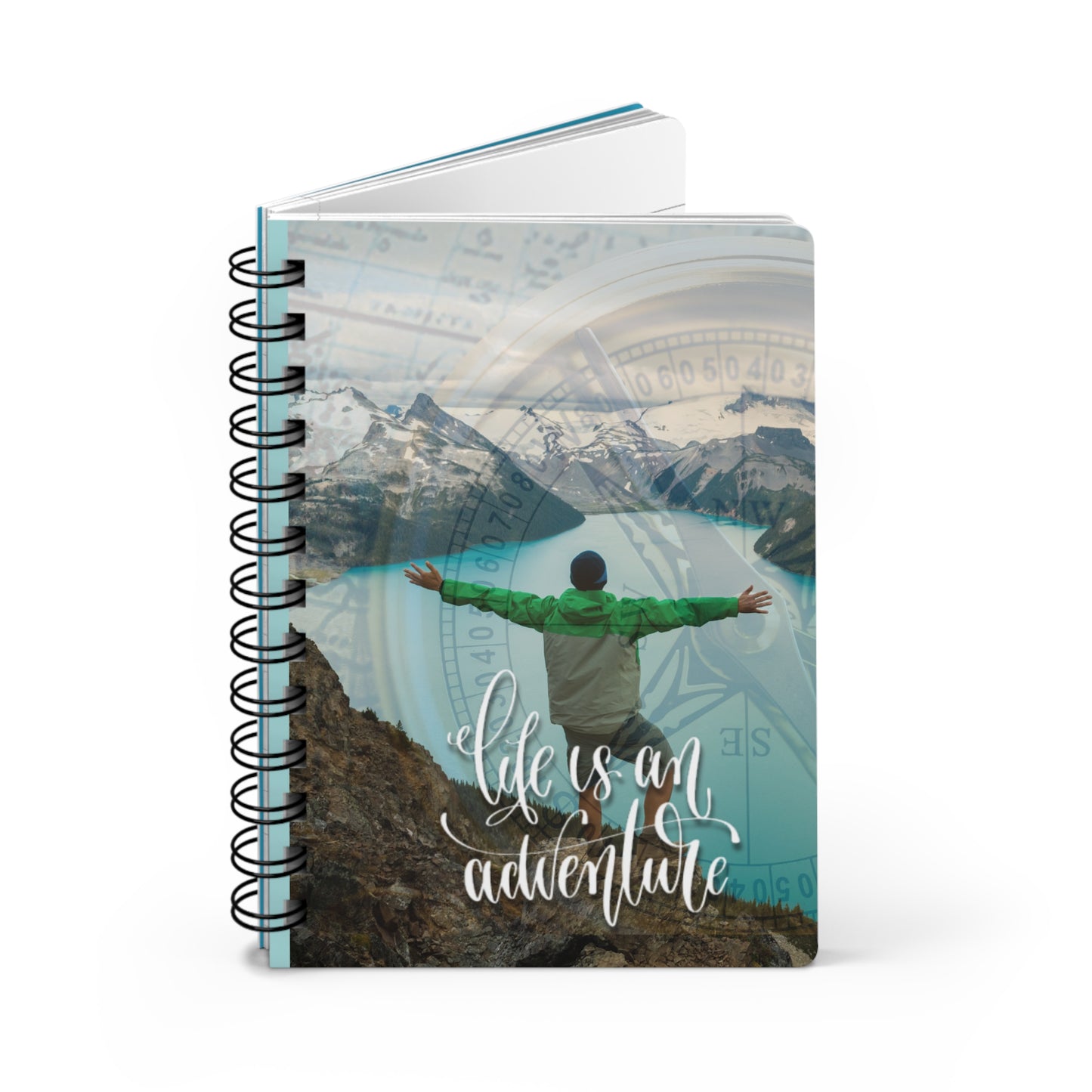 Life is an Adventure - Spiral Bound Journal/Notebook