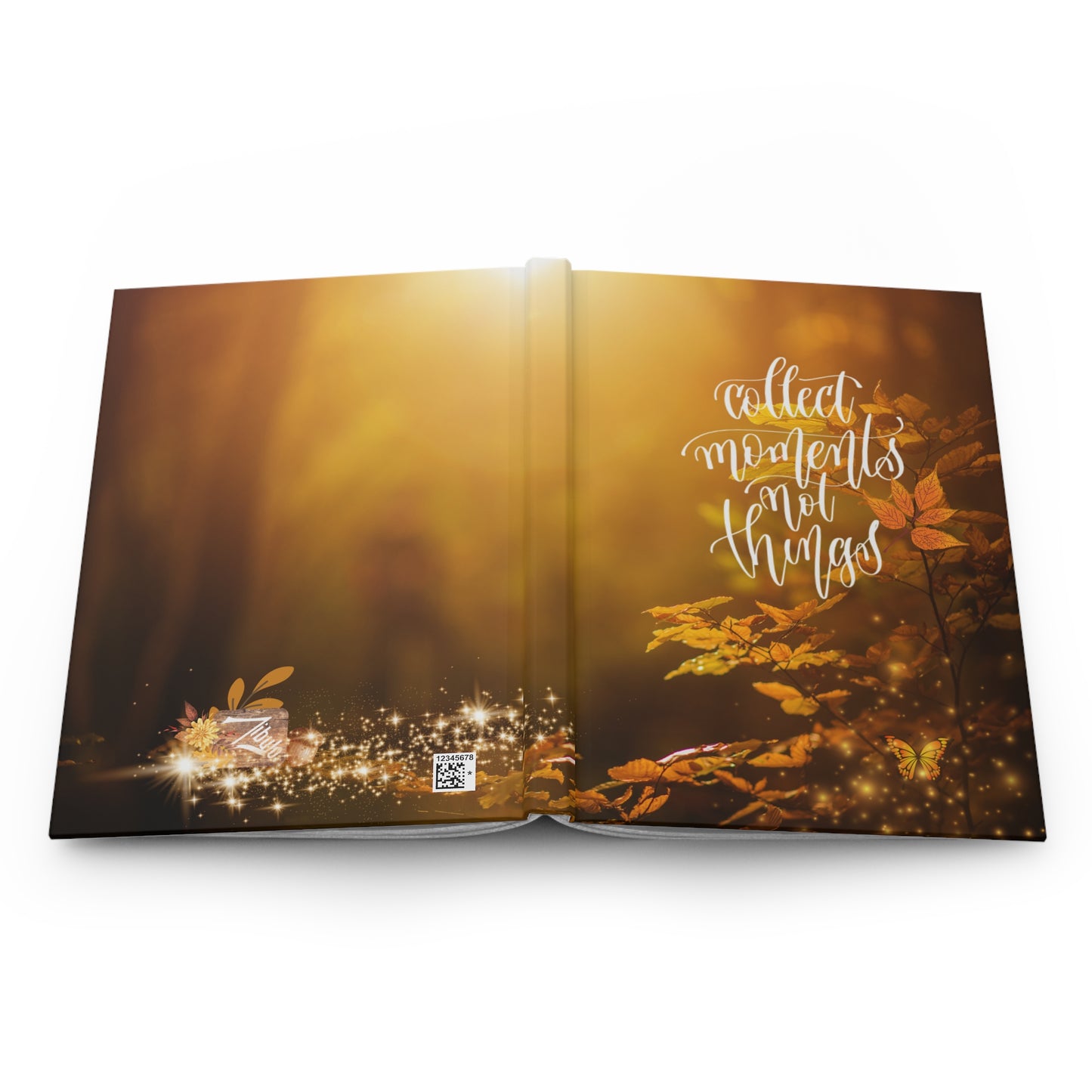 Collect Moments Not Things - Hardcover Journal Matte