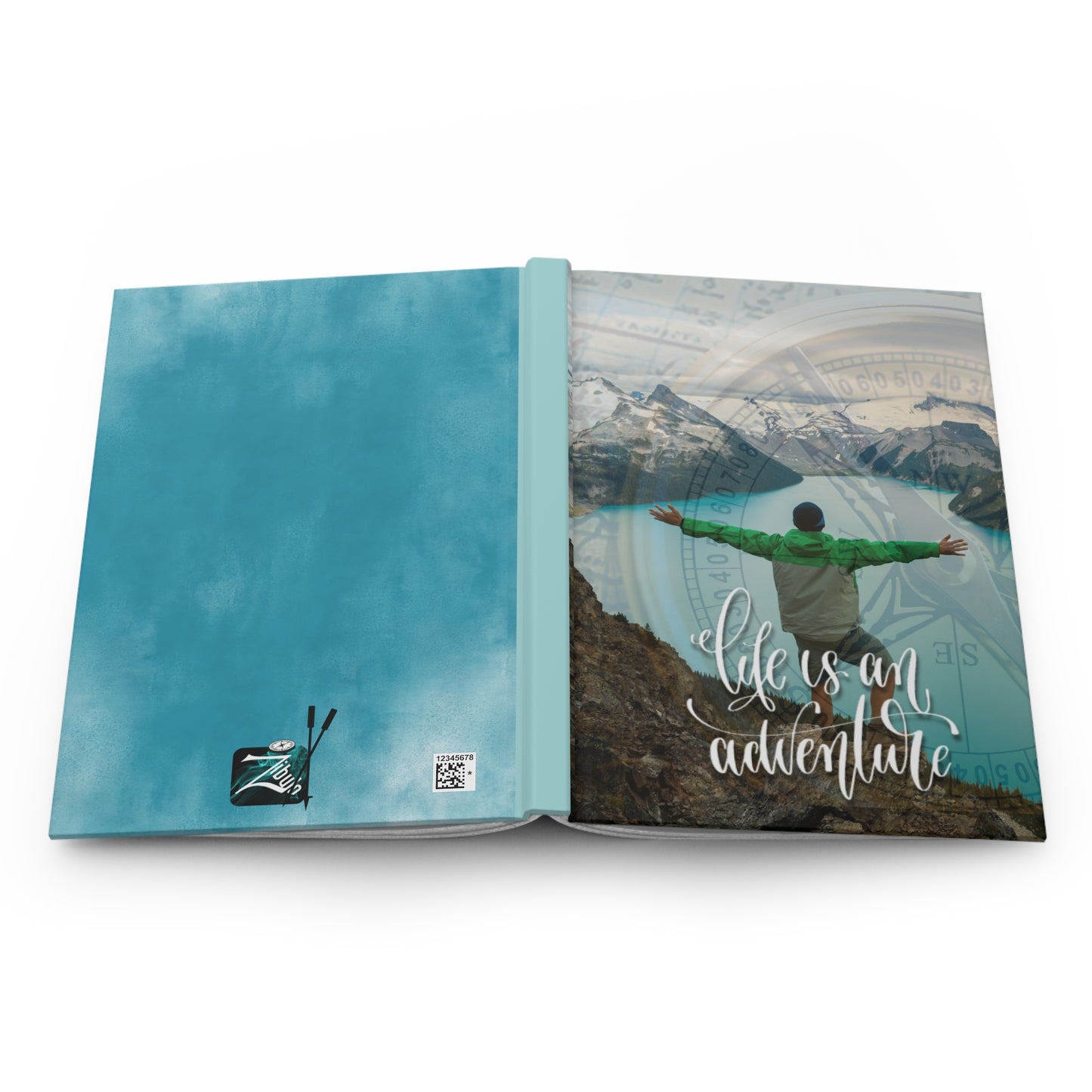 Life is an adventure - Hardcover Journal Matte