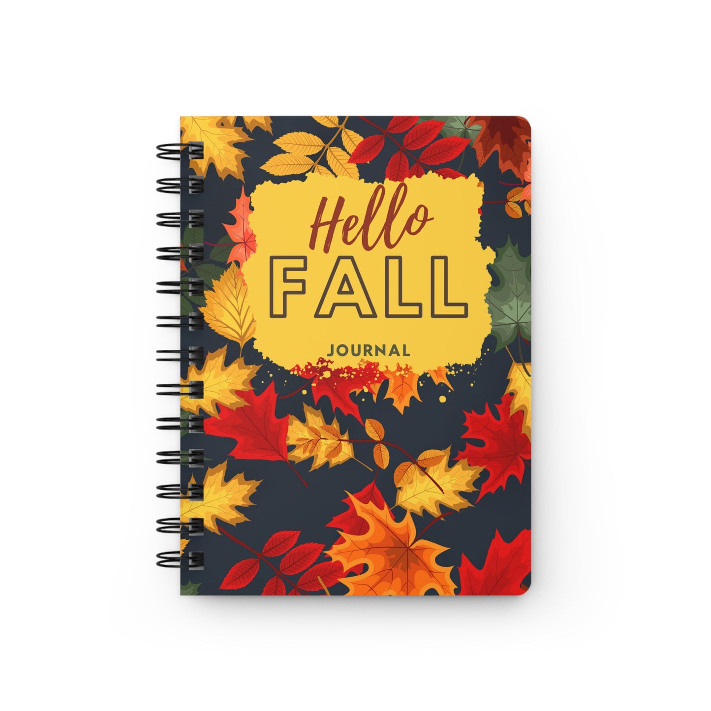 Hello Fall - Spiral Bound Journal/Notebook