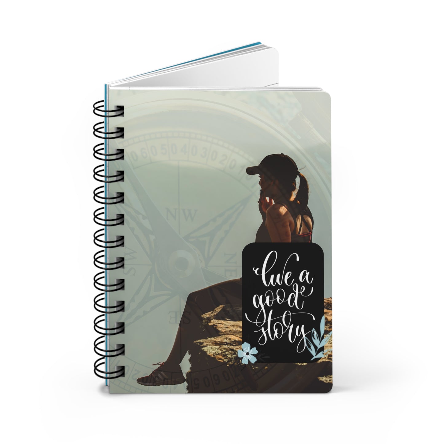 Live a Good Story - Spiral Bound Journal/Notebook