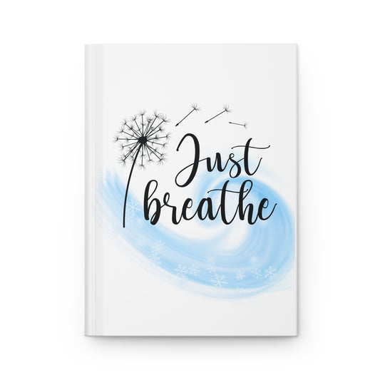 Just Breathe - Hardcover Journal Matte