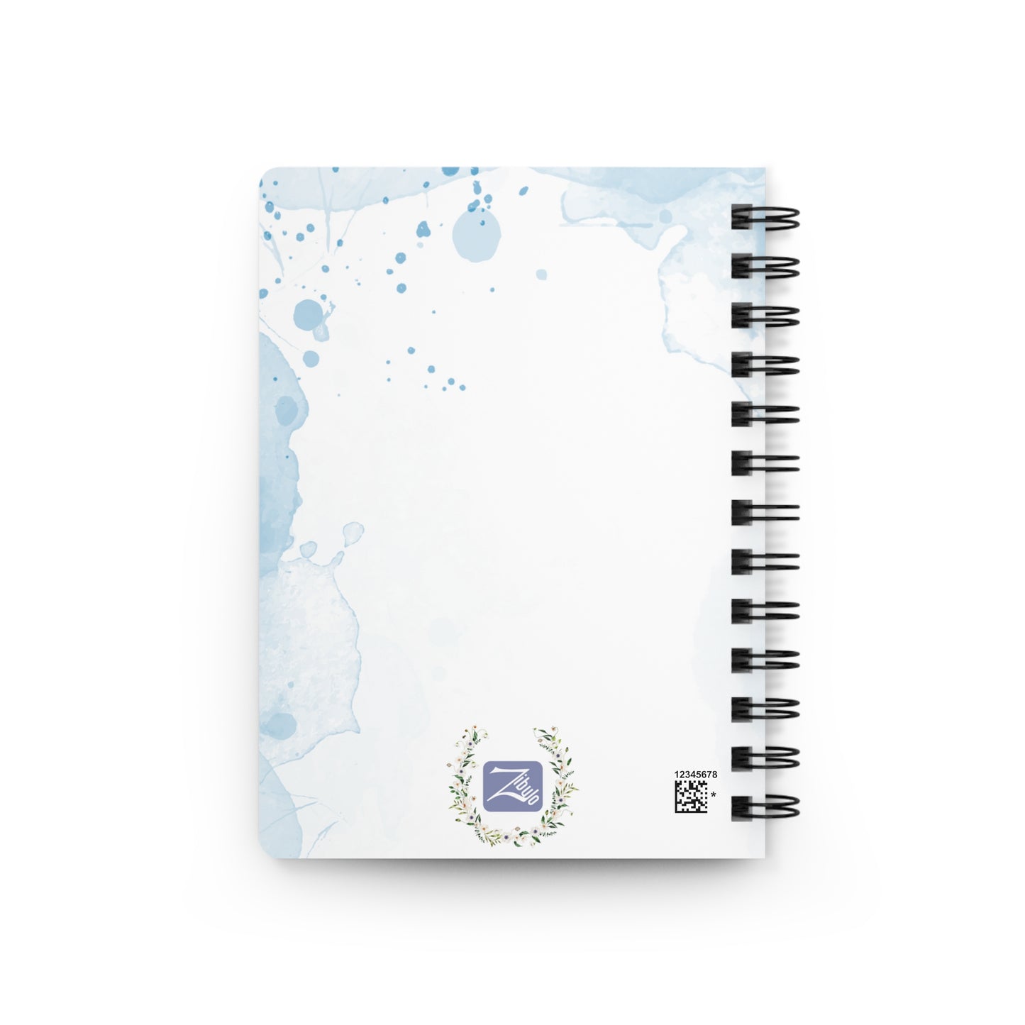 Watercolor Flower Journal - Spiral Bound Journal/Notebook