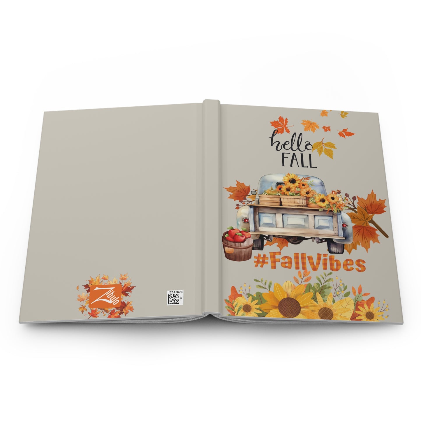 Fall Vibes - Hardcover Journal Matte