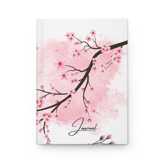 Cherry Blossom Tree Journal - Hardcover Journal Matte