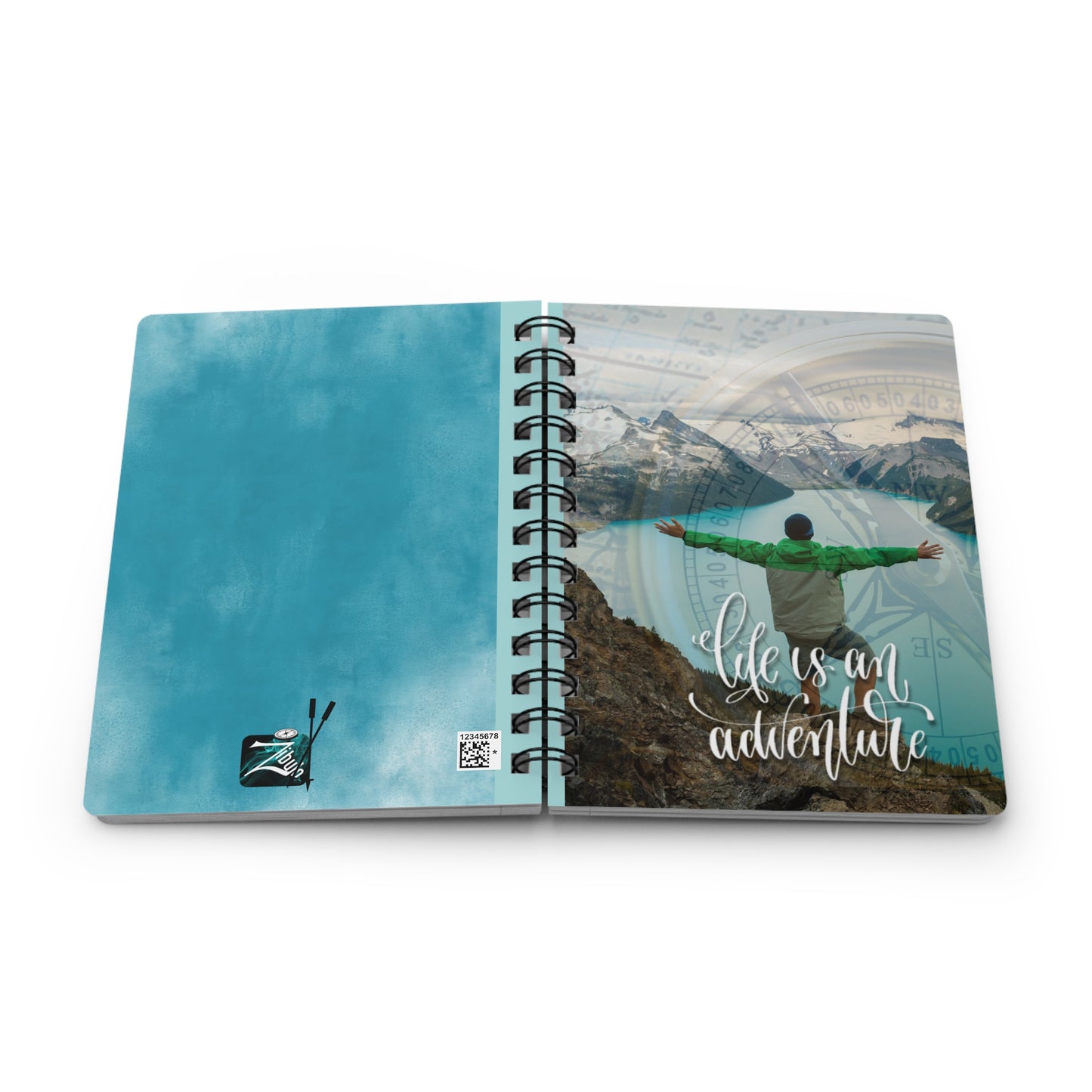 Life is an Adventure - Spiral Bound Journal/Notebook