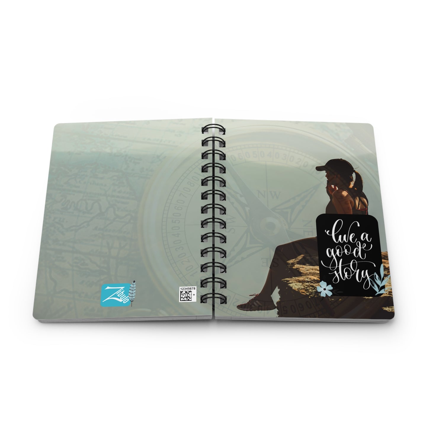 Live a Good Story - Spiral Bound Journal/Notebook