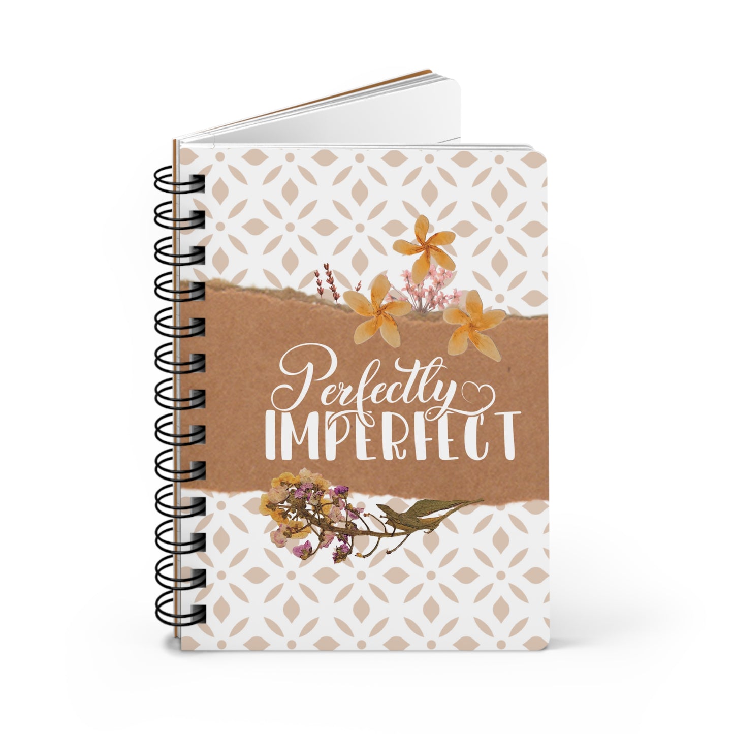 Perfectly Imperfect - Spiral Bound Journal/Notebook