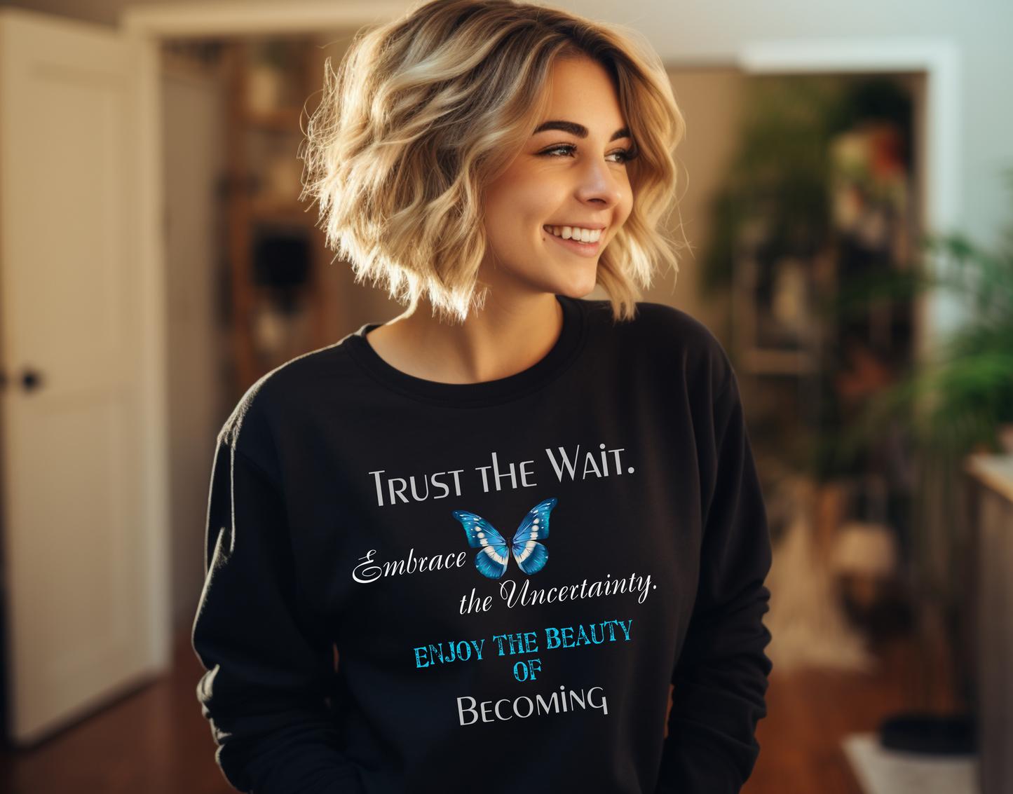 Trust the Wait - Unisex Premium Sweatshirt