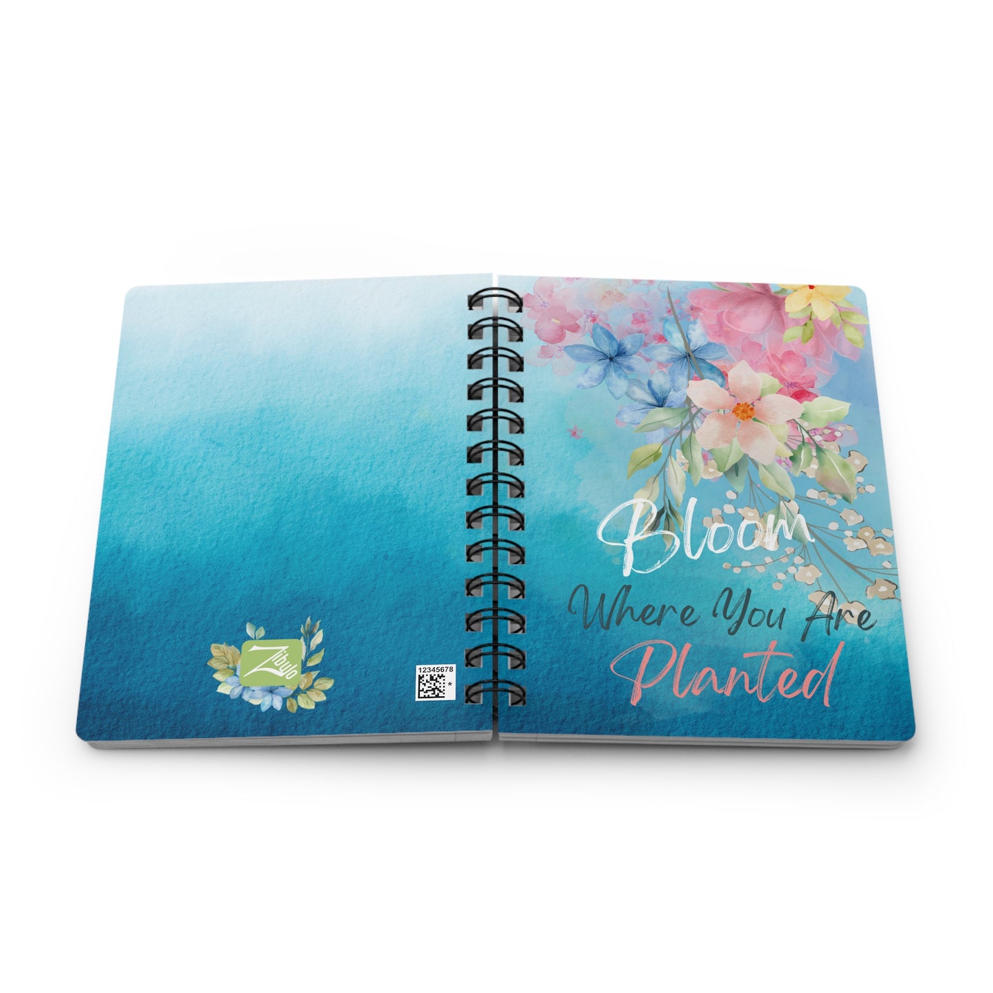 Bloom Where You Are Planted - Spiral Bound Journal/Notebook