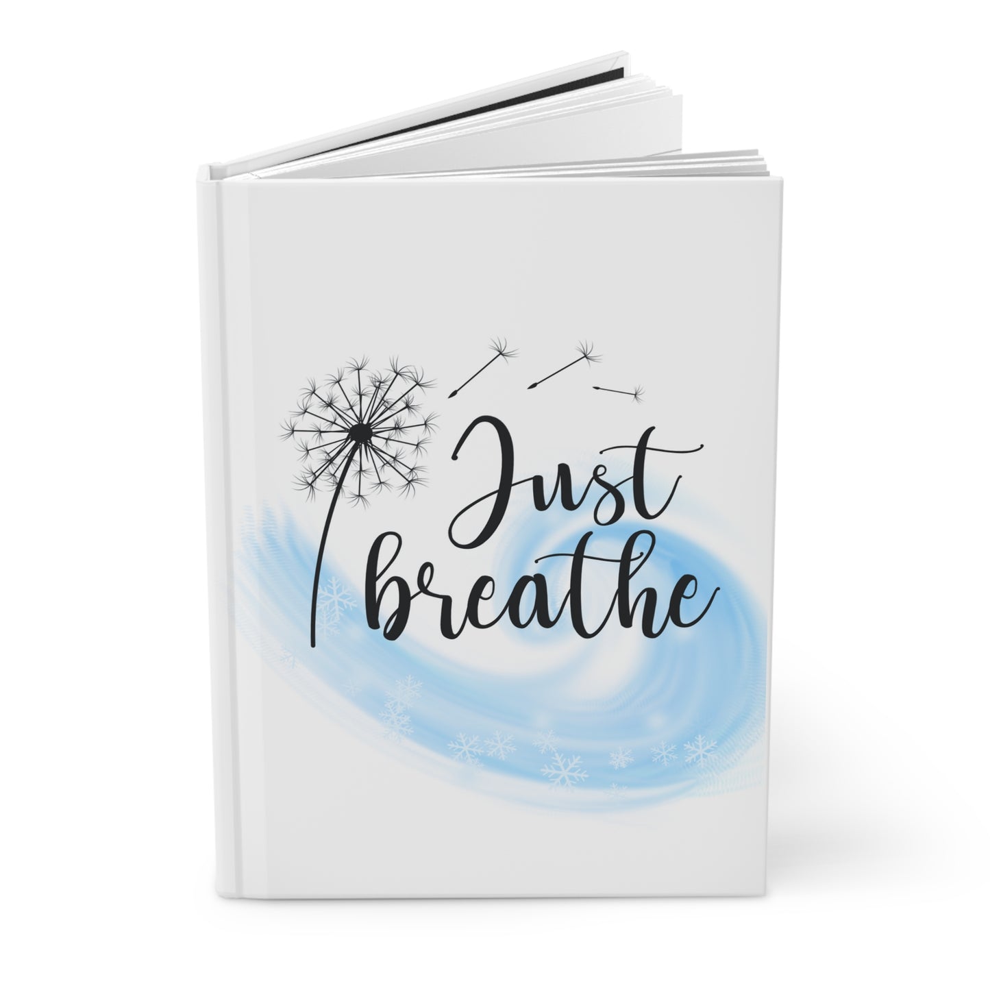 Just Breathe - Hardcover Journal Matte