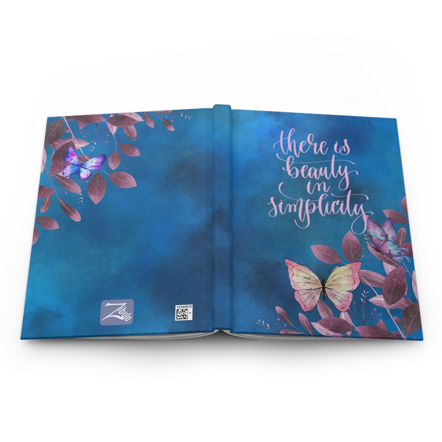 There is beauty in simplicity - Hardcover Journal Matte