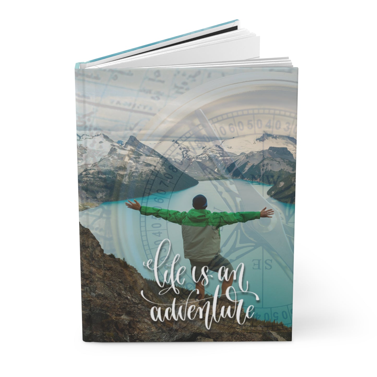 Life is an adventure - Hardcover Journal Matte