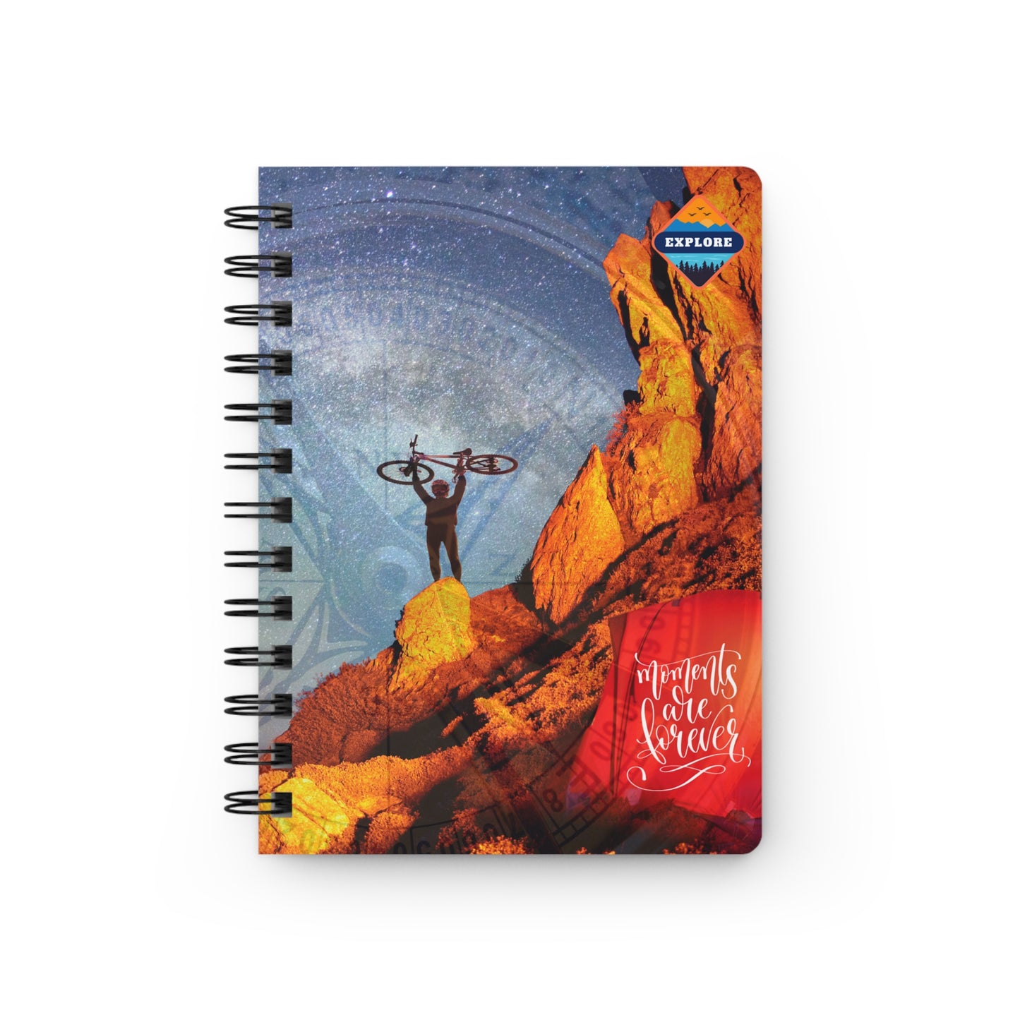 Moments Are Forever - Spiral Bound Journal/Notebook