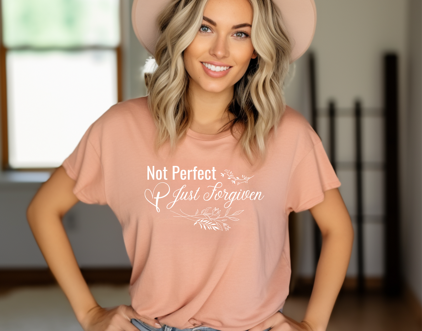 Not Perfect Just Forgiven - Unisex t-shirt