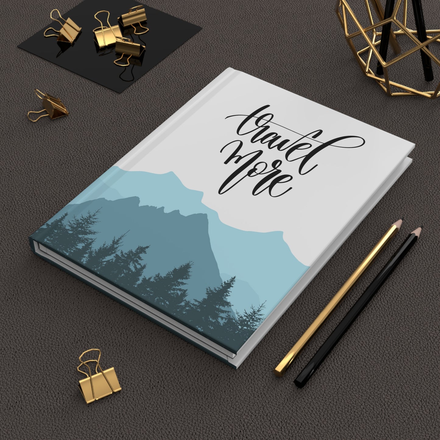 Travel More - Hardcover Journal Matte