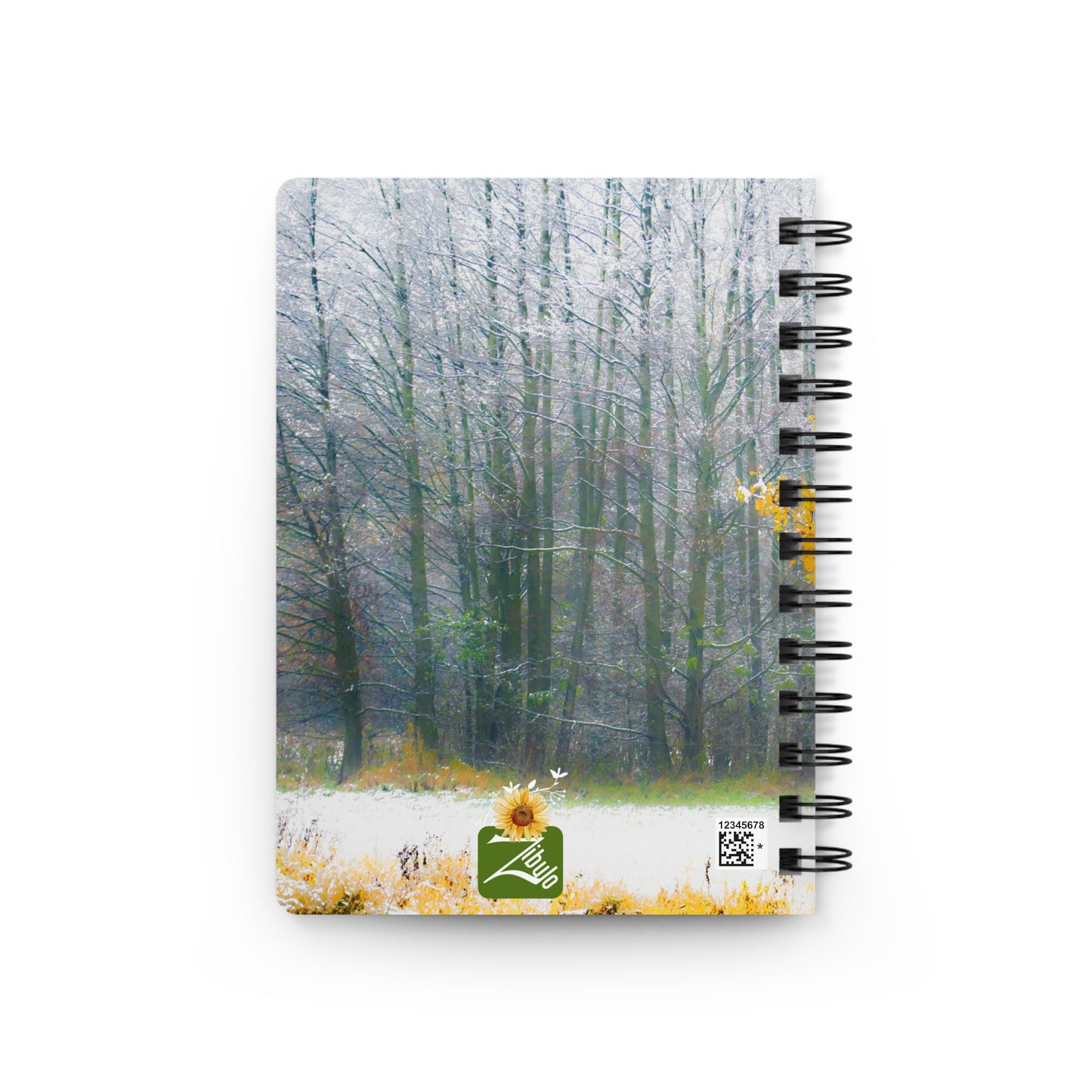 Beautiful Yellow Tree Journal - Spiral Bound Journal/Notebook