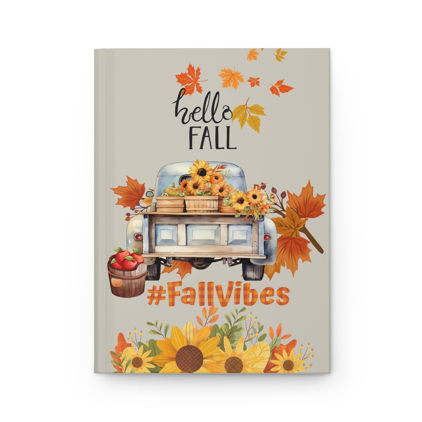 Fall Vibes - Hardcover Journal Matte