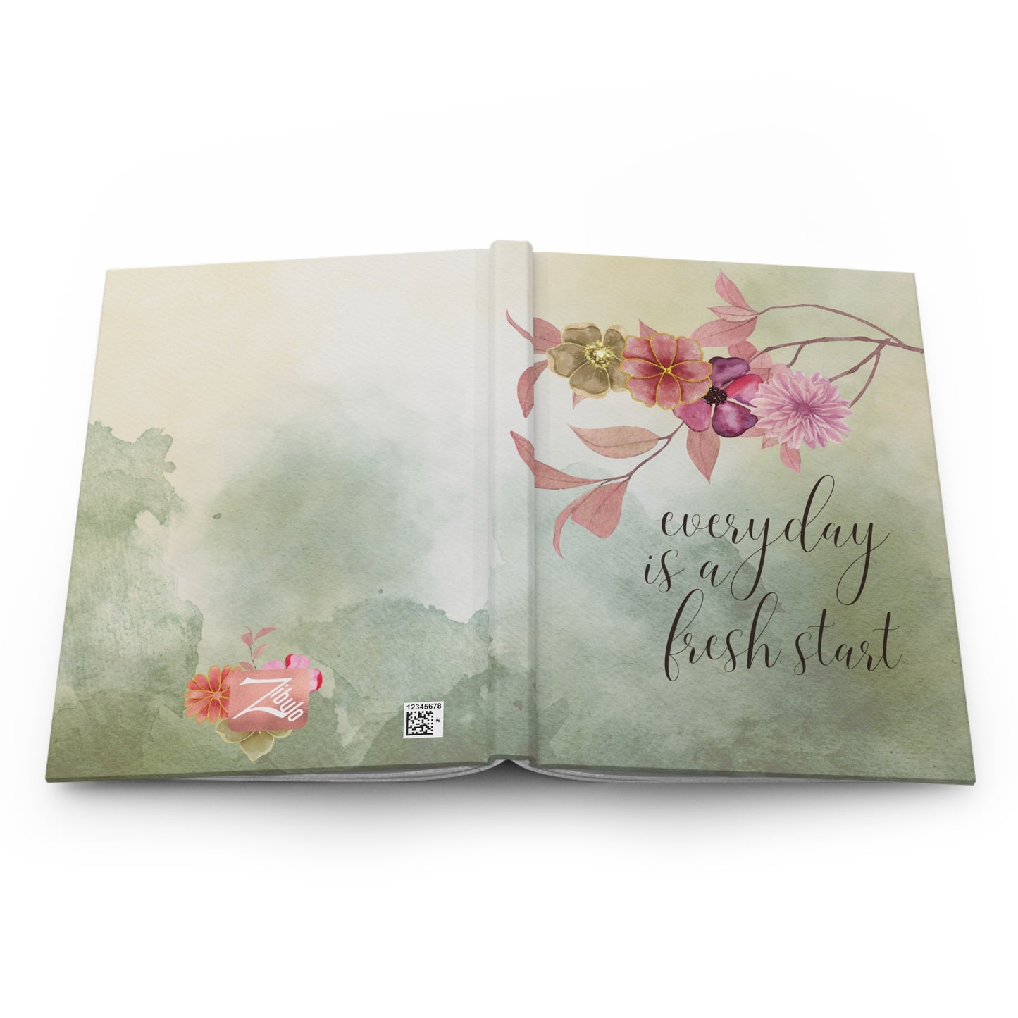 Every Day is a Fresh Start v2 - Hardcover Journal Matte