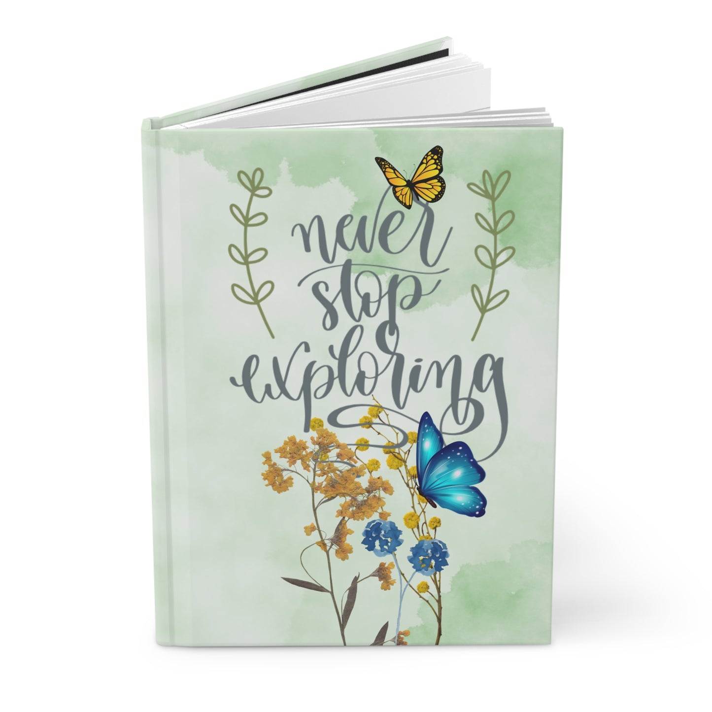 Never Stop Exploring - Hardcover Journal Matte