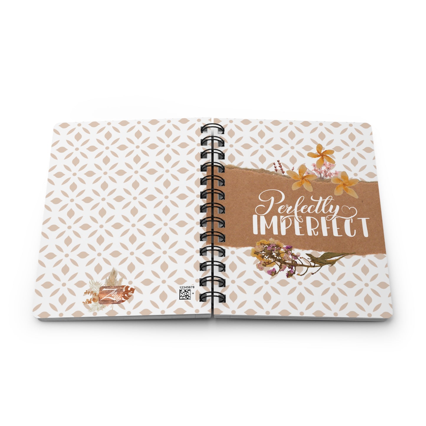 Perfectly Imperfect - Spiral Bound Journal/Notebook