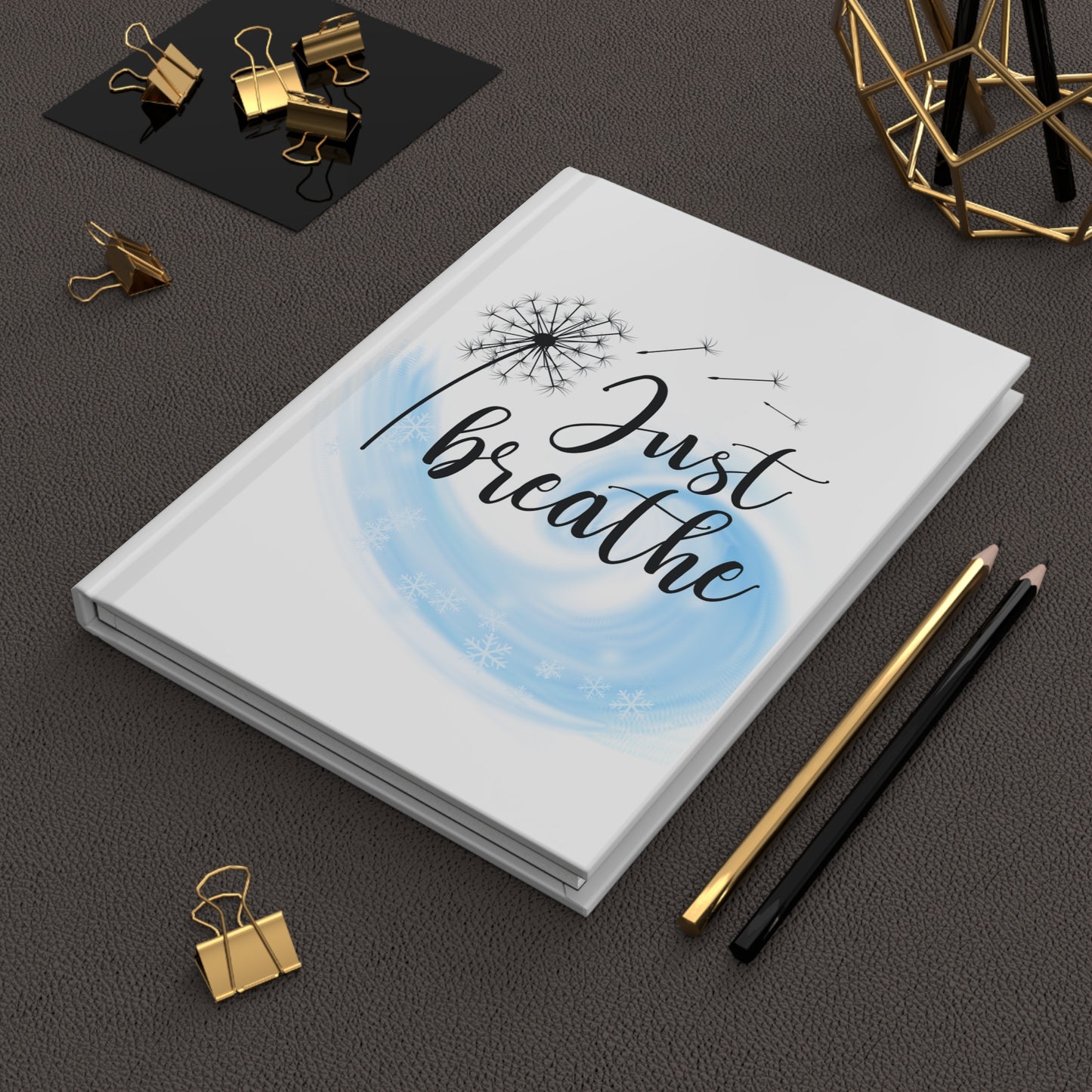 Just Breathe - Hardcover Journal Matte