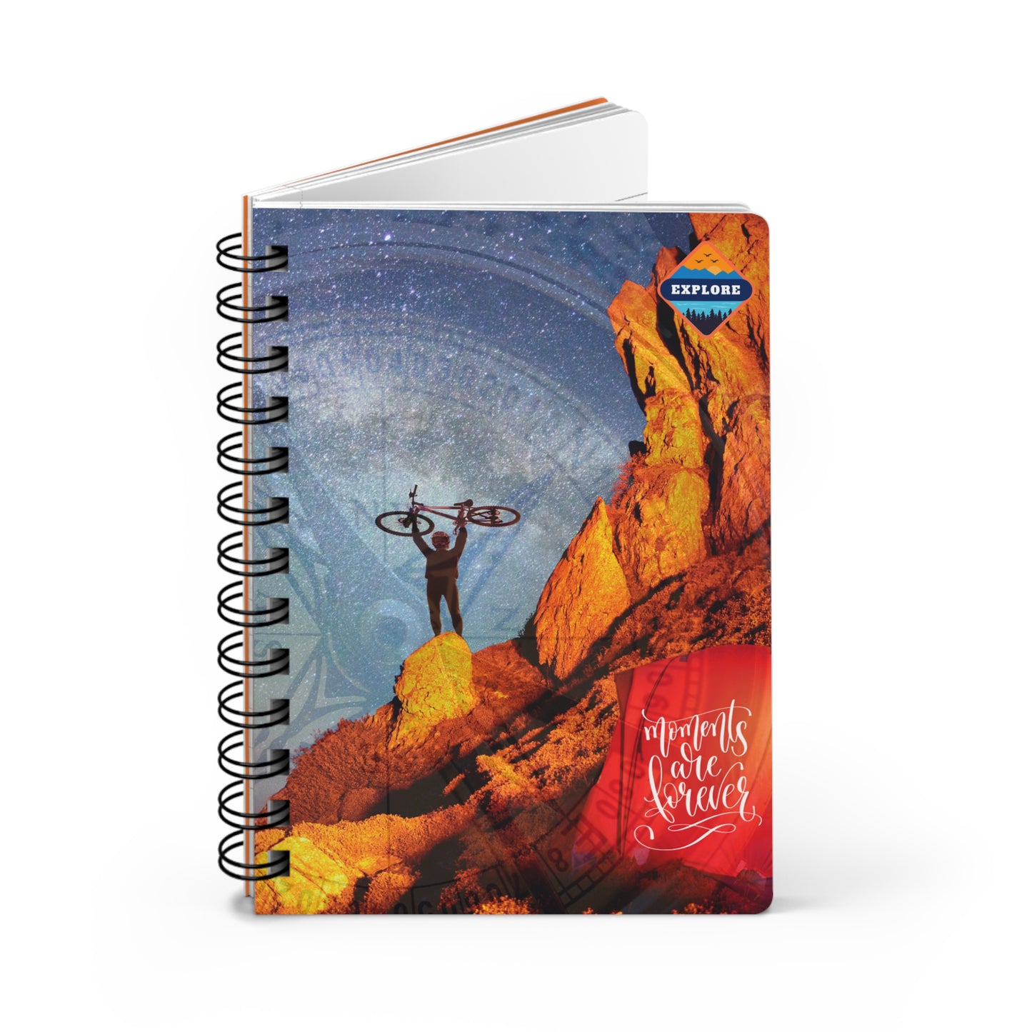 Moments Are Forever - Spiral Bound Journal/Notebook